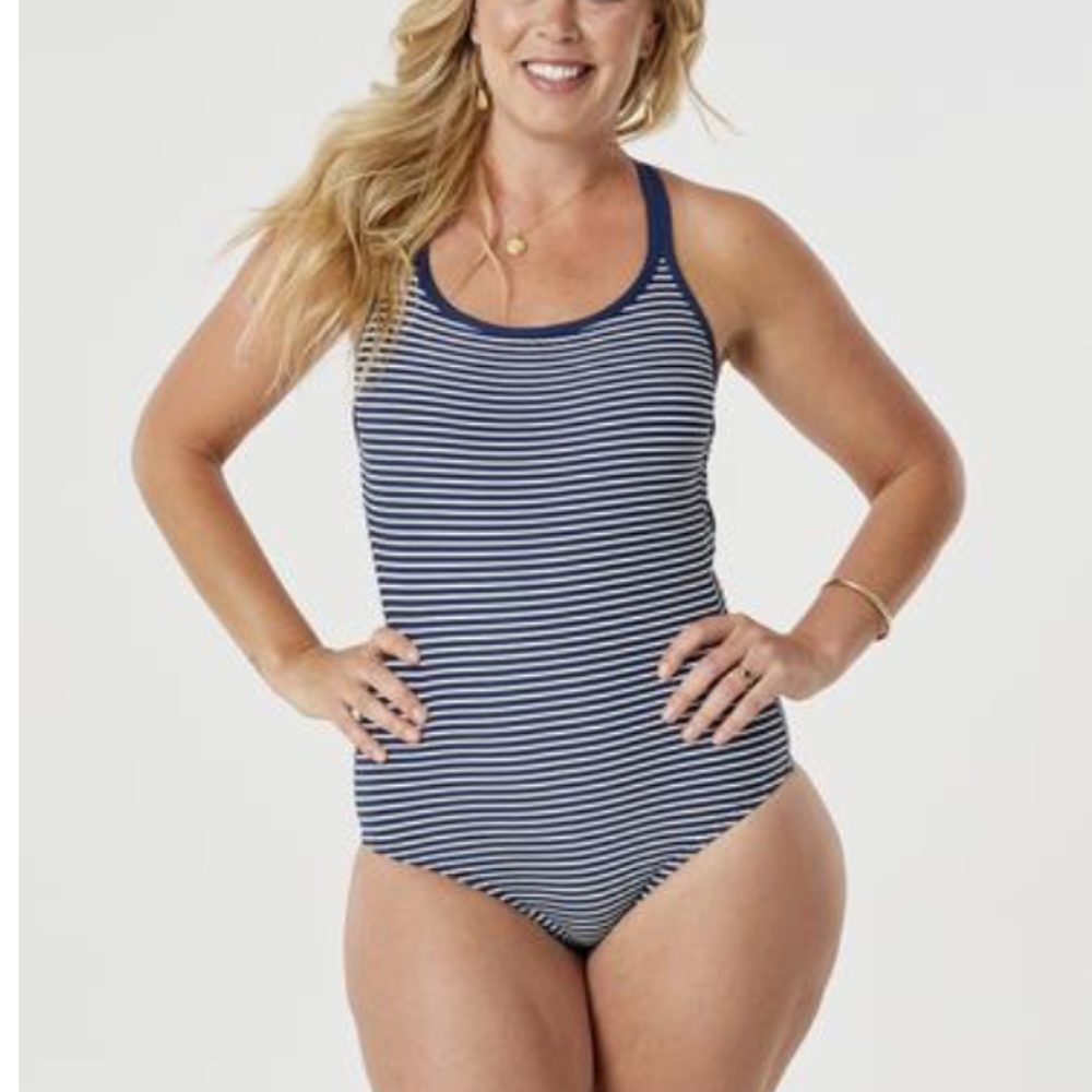 Carve Designs BAY STRIPE Swimsuit